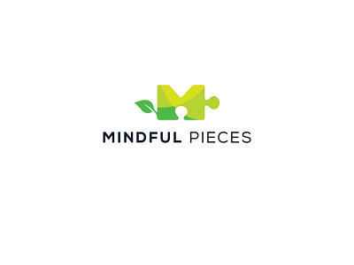 Mindful Pieces branding coreldraw creative creative design design designer illustration illustrator logo logo animation logo design logo design branding logo designer logo mark logodesign logos logotype photoshop viveklogodesign