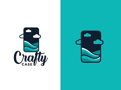 Crafty Case branding coreldraw creative creative design design designer digital signature illustration illustrator logo logo design logo design branding logo designer logo mark logodesign logos logotype photoshop viveklogodesign