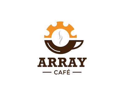 Array Cafe branding coreldraw creative creative design design designer digital signature illustration illustrator logo logo animation logo design logo design branding logo designer logo mark logodesign logos logotype photoshop viveklogodesign