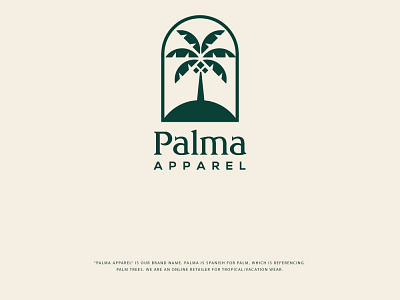 Palma Apparel branding coreldraw creative creative design design designer illustration illustrator logo logo animation logo design logo design branding logo design concept logo designer logo mark logodesign logos logotype photoshop viveklogodesign