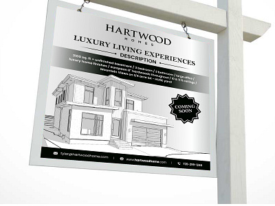 Hartwood Homes banner design brochure design catalogue design coreldraw creative creative design design design art designer flyer flyer design graphic design graphics illustration illustrator leaflet design photoshop vivekgraphicdesign