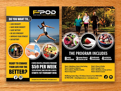 Physical Fitness brochure design catalogue design coreldraw creative creative design design design art designer flyer design graphic design graphics illustration illustrator leaflet design photoshop vivekgraphicdesign