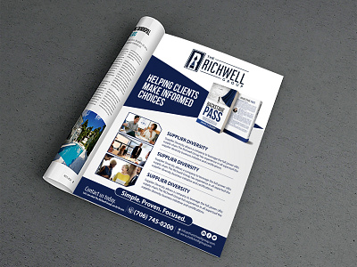 The Richwell Group brochure design catalogue design coreldraw creative creative design design design art designer flyer design graphic design graphics illustration illustrator leaflet design photoshop ui vivekgraphicdesign