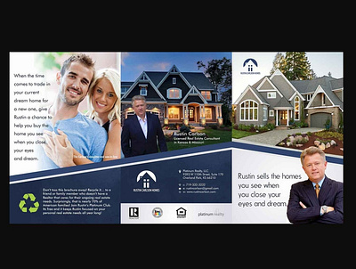 Residential Realtor brochure design catalogue design coreldraw creative creative design design designer flyer design flyers graphic design graphics illustration illustrator leaflet design photoshop vivekgraphicdesign