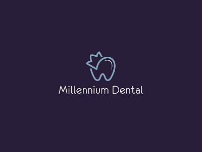 Millennium Dental branding coreldraw creative creative design design designer illustration illustrator logo photoshop ui