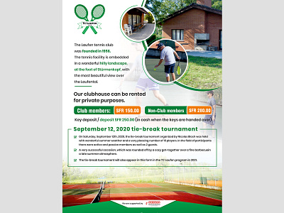 Tennis Club brochure design catalogue design coreldraw creative creative design design designer flyer design graphic design graphics illustration illustrator leaflet design photoshop vivekgraphicdesign