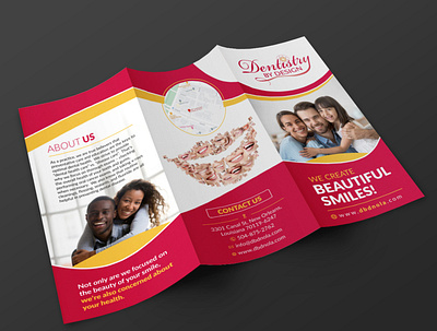 Dental Whitening Brochure brochure design catalogue design coreldraw creative creative design design design art designer designs flyer design graphic design graphics illustration illustrator leaflet design photoshop vivekgraphicdesign