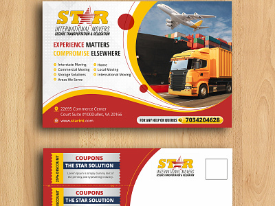 Star International Movers brochure design catalogue design coreldraw creative creative design design designer flyer design graphic design graphics illustration illustrator photoshop postcard poster art vivekgraphicdesign