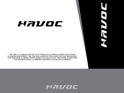 HAVOC brand design branding coreldraw creative creative design design designer illustration illustrator logo logo animation logo design logo design branding logo designer logo mark logodesign logos logotype photoshop