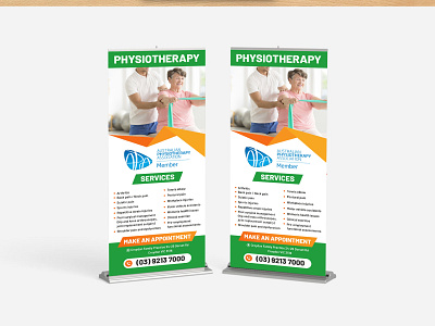 Physiotherapy Business banner banner banner design coreldraw creative creative design design designer graphic design graphics illustration illustrator photoshop vivekgraphicdesign