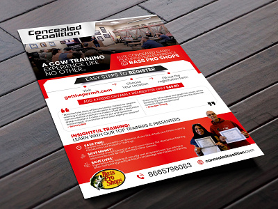 Concealed Coalition brochure design catalogue design coreldraw creative creative design design designer flyer design graphic design graphics illustration illustrator leaflet design photoshop vivekgraphicdesign