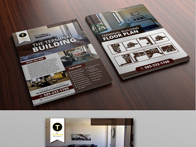 The Terminal Building brochure design catalogue design coreldraw creative creative design design designer flyer design graphic design graphics illustration illustrator leaflet design photoshop vivekgraphicdesign