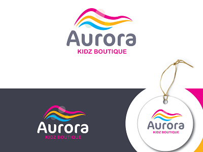 Aurora branding coreldraw creative creative design design designer illustration illustrator logo logo design logos photoshop viveklogodesign