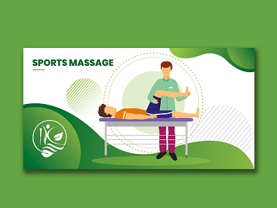 Sports Massage coreldraw creative creative design design graphic design illustration illustrator motion graphics photoshop vivekgraphicdesign