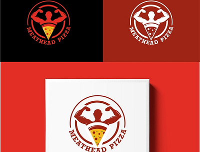 Meathead pizza branding coreldraw creative creative design design illustration illustrator logo photoshop