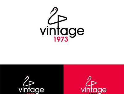VINTAGE 1973 branding coreldraw creative design design illustration illustrator logo photoshop