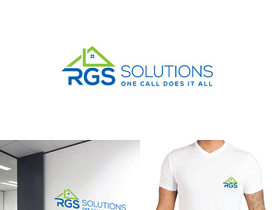 RGS Solutions branding creative design illustration logo rgs solutions simple ui vector viveklogodesign