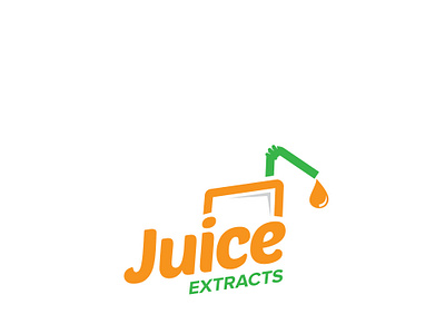 Juice Extracts creative creative design design illustrator juice juice extracts logo design viveklogodesign