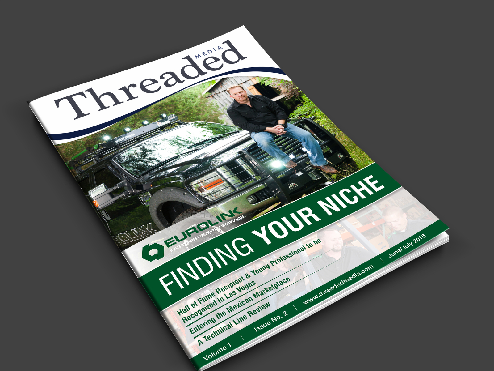 Threaded creative design magazine cover magazine design threaded vivekmagazinecoverdesign