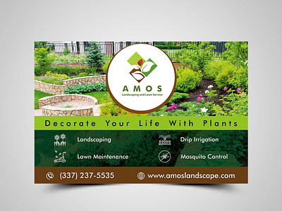 Amos Landscaping And Lawn Service