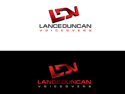 Lanceduncan Voiceovers brand design brand identity branding creative creative design illustration lanceduncan voiceovers logo ui