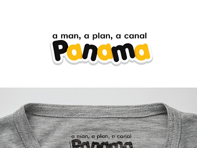 A Man A Plan A Canal Panama a man a plan a canal panama brand design brand identity branding creative creative design illustrator logo ui viveklogodesign