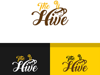 The Hive brand design brand identity branding creative creative design illustration logo logo design the hive ui viveklogodesign