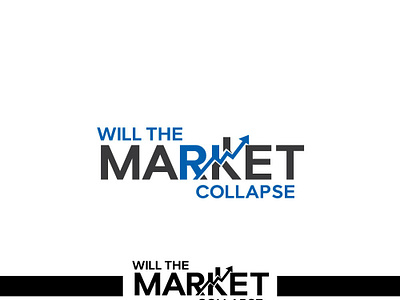 Will The Market Collapse brand design brand identity branding creative design illustration logo logo design ui viveklogodesign will the market collapse