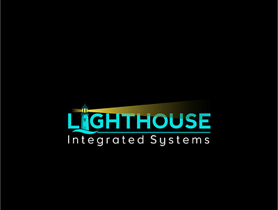 Lighthouse Integrated Systems brand design brand identity branding creative creative design illustration logo logo design ui viveklogodesign