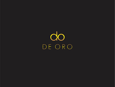 De Oro brand design brand identity branding creative creative design illustration logo logo design ui viveklogodesign