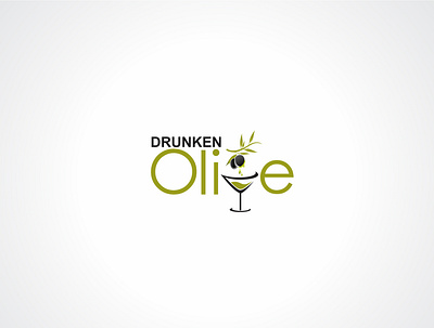 Drunken Olive brand design brand identity branding creative design design illustration logo logo design ui viveklogodesign