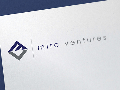 Miro Ventures brand design brand identity branding creative creative design illustrator logo logo design ui viveklogodesign