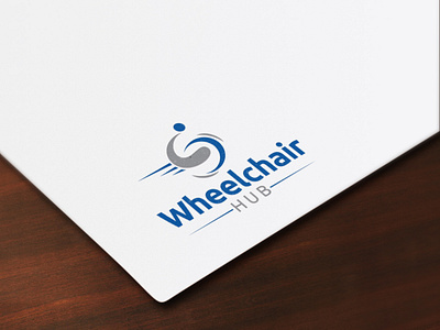 Wheelchair Hub brand design brand identity branding creative creative design illustration logo logo design ui viveklogodesign