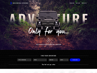 Mega Driving creative creative design design illustration typography ui vivekwebsitedesign web design