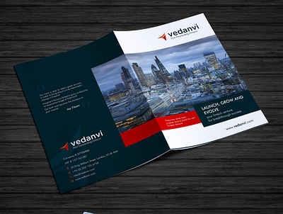 Vedanvi brochure brochure design creative creative design design graphic design graphics vivekgraphicdesign