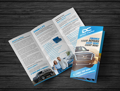 Driver Capital Inc brochure brochure design creative creative design design graphic design graphics vivekgraphicdesign