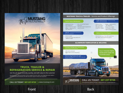 Mustang Truck Trailer by Vivek Surana on Dribbble