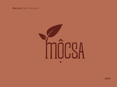Moc Sa logo branding logo logodesign logomark logomarks logos logotype typography vector