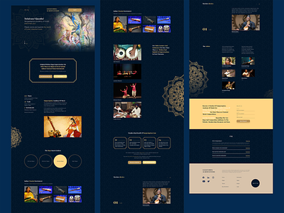 Sangeetapriya Academy Of Music design indian music ui uidesign web webdesign webdesigner webdesigns website