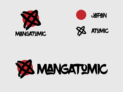 Mangatomic Logo logo logodesign logomark