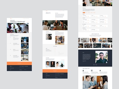 Inspire Lab Web Redesign