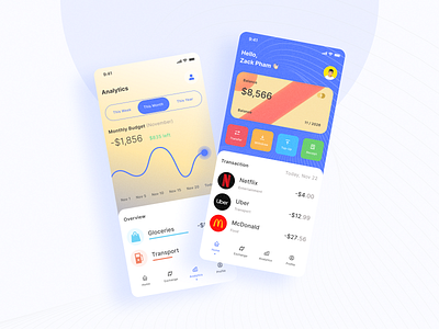 E-Wallet Concept app design e wallet finance mobile ui uidesign ux wallet