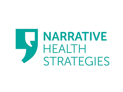 Narrative Health Strategies branding health identity logo