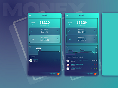 Welcome Screen Banking App