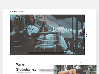 Design studio - Studio Banksy adobe experience design branding dailyui design design studio studio ui ux web webdesign