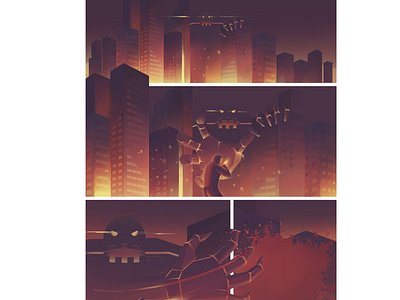 Simulacrum art baudrillard city comic design digitalart future gamedesign gradient graphicnovel illustration monster videogame