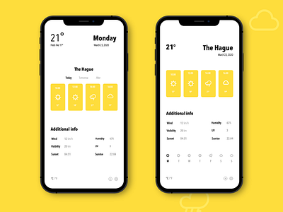 Mobile weather app adobe xd app design design inspiration mobile design ui ui design ux ux desgin