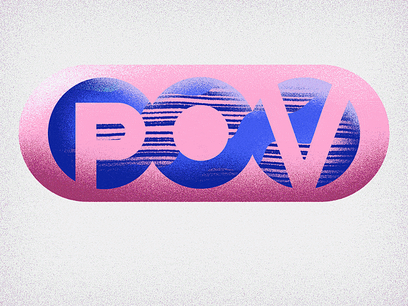POV Motion Media after effects design illustration logo vector