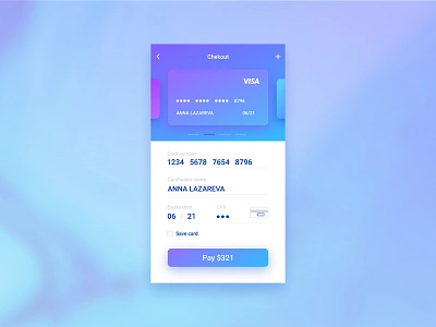 Daily UI #002 — Credit Card Checkout 002 appdesign daily 100 dailychallenge dailyui dayliui002 uidesign userinterface