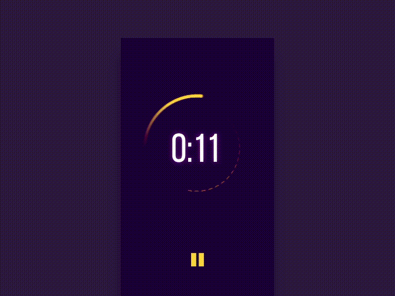 Daily UI #014 — Countdown Timer 014 after affects animation daily 100 daily ui dailyui dailyui 014 timer uidesign userinterface